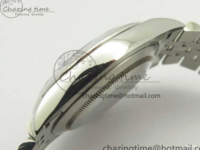 MiroTime 0219 DateJust 41 126334 SS REF 1:1 Best Edition Gray Dial Stick Markers on Jubilee Bracelet A3235 Clone V OdorResistant 3382